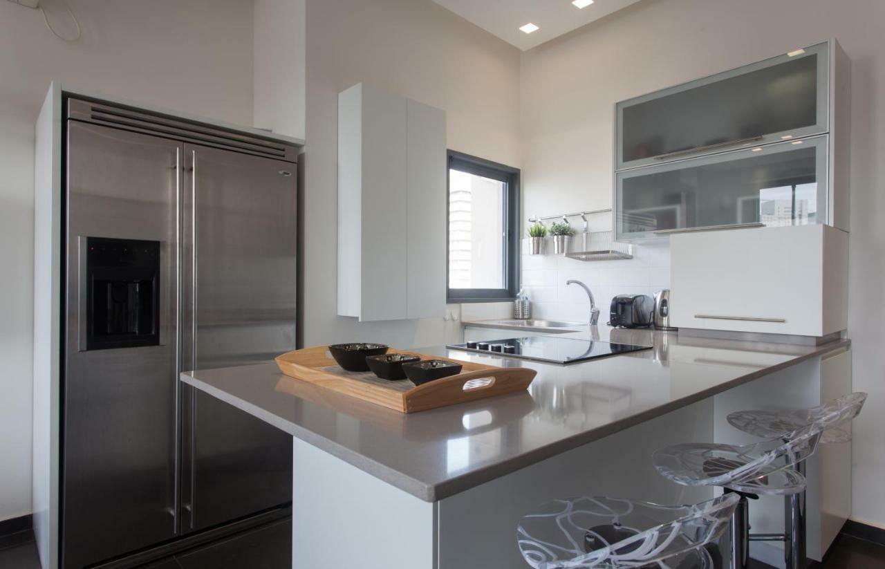 Luxury Penthouse 2 Bed Near Rothchild Apartment เทลอาวีฟ ภายนอก รูปภาพ